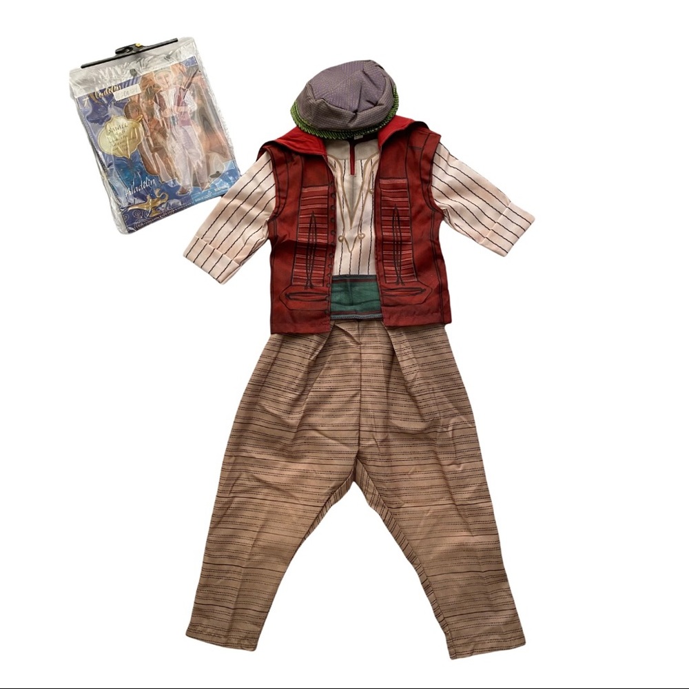 NEW Disney Aladdin Live Action Boys 4 - 6 Halloween Costume